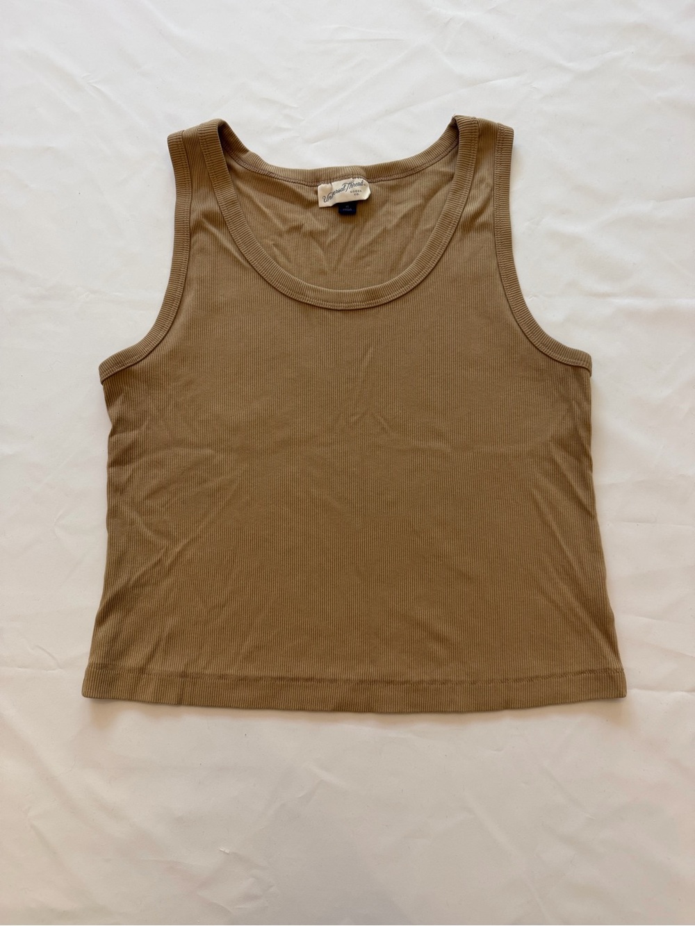 Universal Thread Women's Ribbed Tank Crop Top